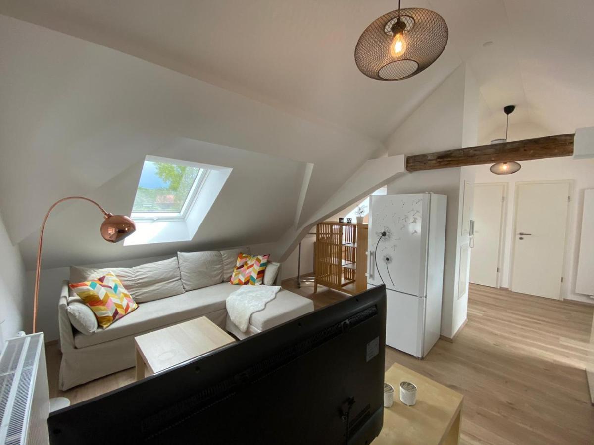 Helle 2 Zi. Wohnung Naehe Flughafen Muenchen Haimhausen  Esterno foto